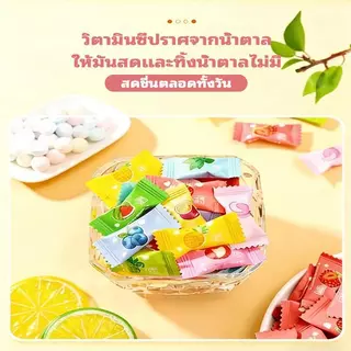 jinlong-（1kg）ลูกอมให้ความสดชื่น เย็นสบาย สดชื่น ประกอบด้วย ลมหายใจสดชื่น มิ้นต์ จูบ และลูกอม