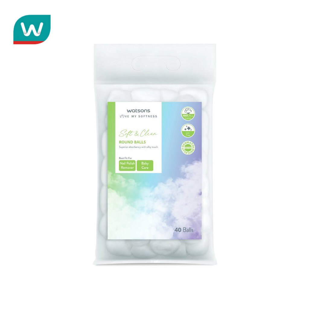 Watsons วัตสัน สำลีก้านกระดาษปลายก้าน 2 หัว 200 ก้าน.