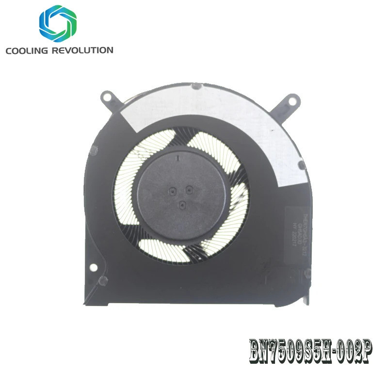 พัดลมระบายความร้อน CPU แล็ปท็อป BN7509S5H-002P DC5V 0.5A 4Pin THER7GH5A3-3212 GH5AD3D