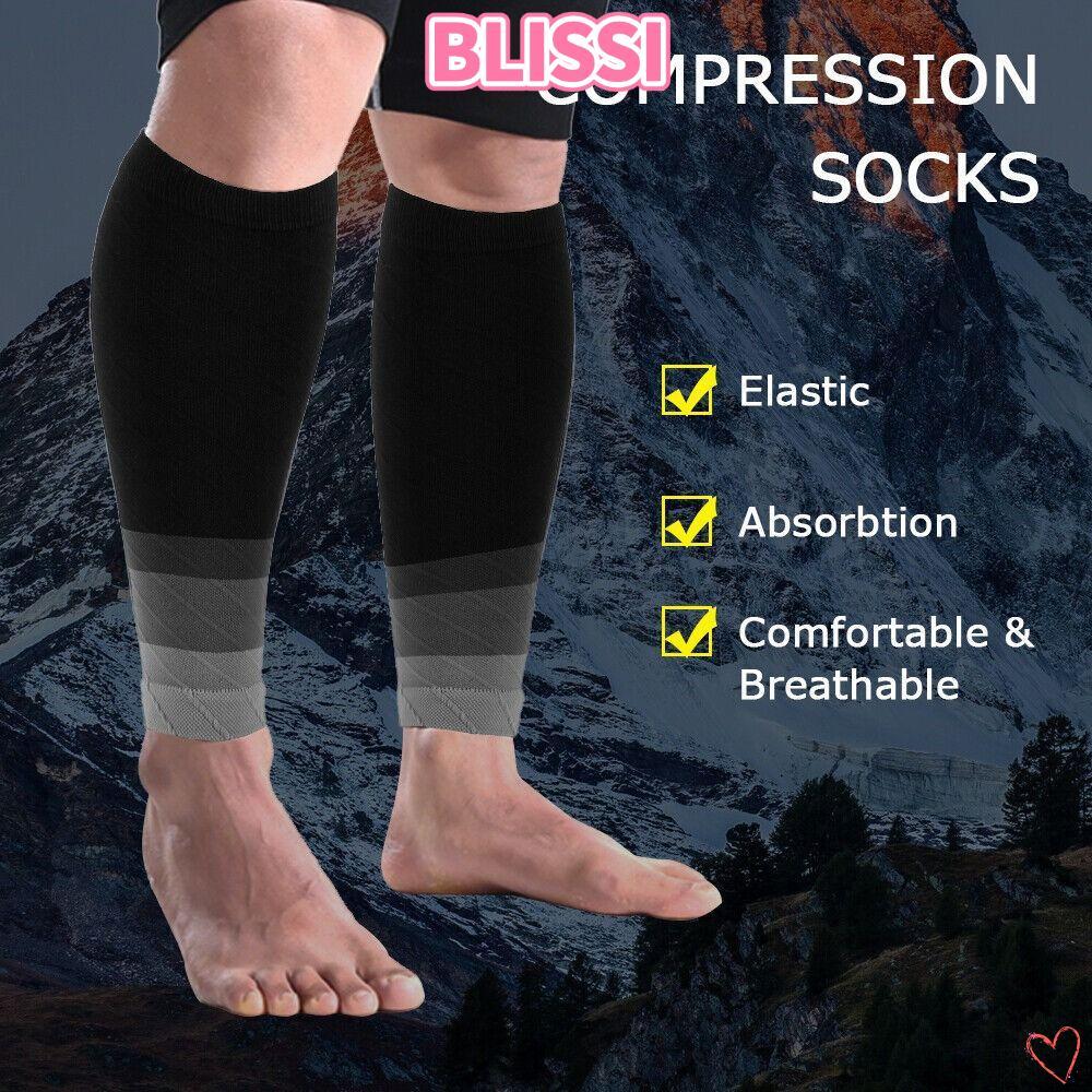 ถุงเท้าบีบอัดสำหรับ Calf Sleeves บรรเทาอาการ Shin Splint สำหรับผู้ชายและผู้หญิงขณะวิ่ง