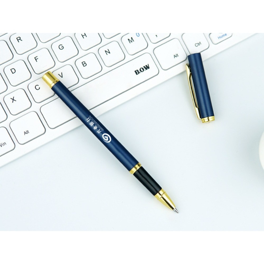 (ฟรีโลโก้ที่กําหนดเอง) ปากกาหมึกซึมโลหะปากกาลายเซ็นปากกาเป็นกลางบริษัทโรงแรมเฉพาะปากกาโฆษณาวันเกิดวันหยุดโปรโมชั่นจบการศึกษาของขวั - รูปที่ 3