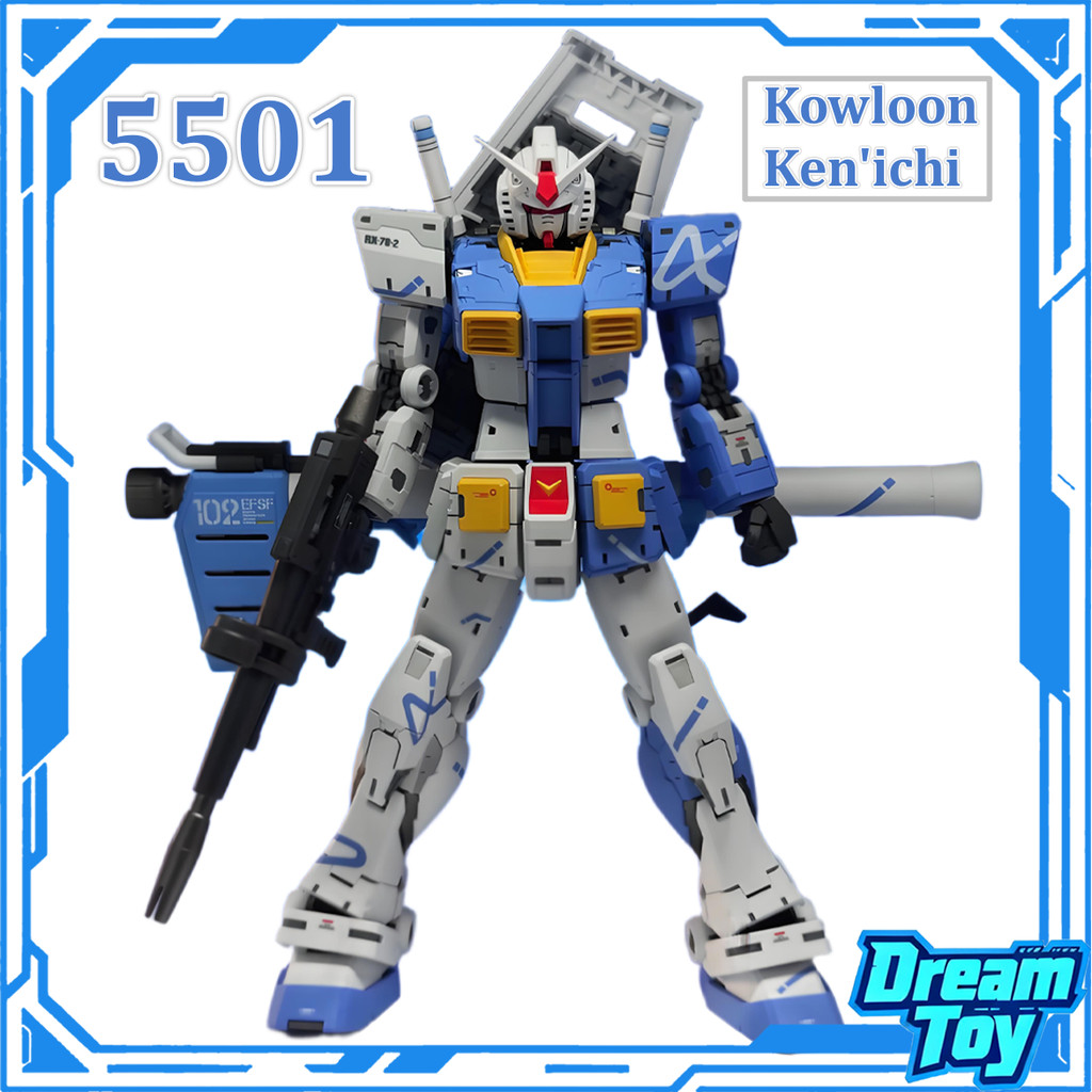 Changlong 5501 Kowloon Kenichi สี Scheme High-Detail Mecha รูป Changlong ประกอบชุด