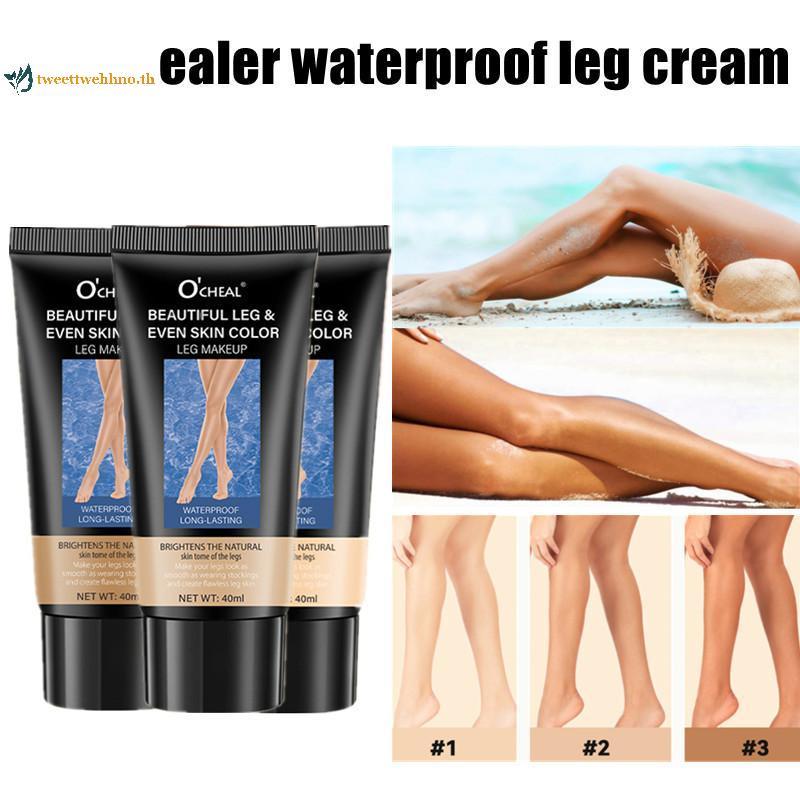Tweettwehno ขาแม้สีผิว Body Foundation โลชั่นแต่งหน้ากันน้ํา Lasting Body Tanning สําหรับ Tattoo Cover Up เครื่องมือแต่งหน้า TH