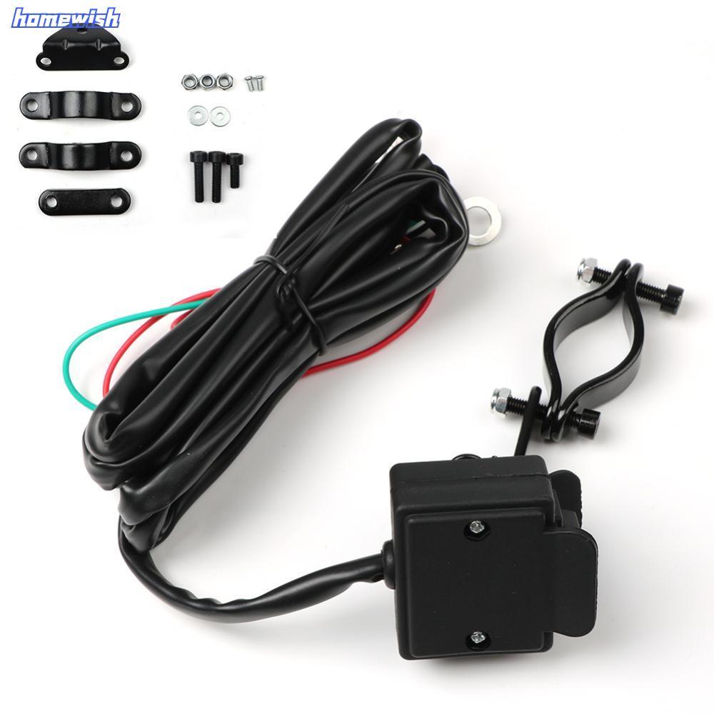Homewish สายควบคุมแฮนด์สําหรับงานหนัก Winch Rocker Switch Handlebar Control Warn สําหรับ ATV/UTV