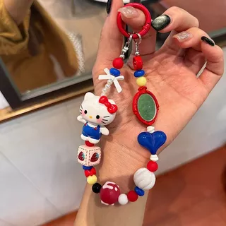 Ins Dopamine Childlike Cartoon KT จี้โซ่โทรศัพท์มือถือ