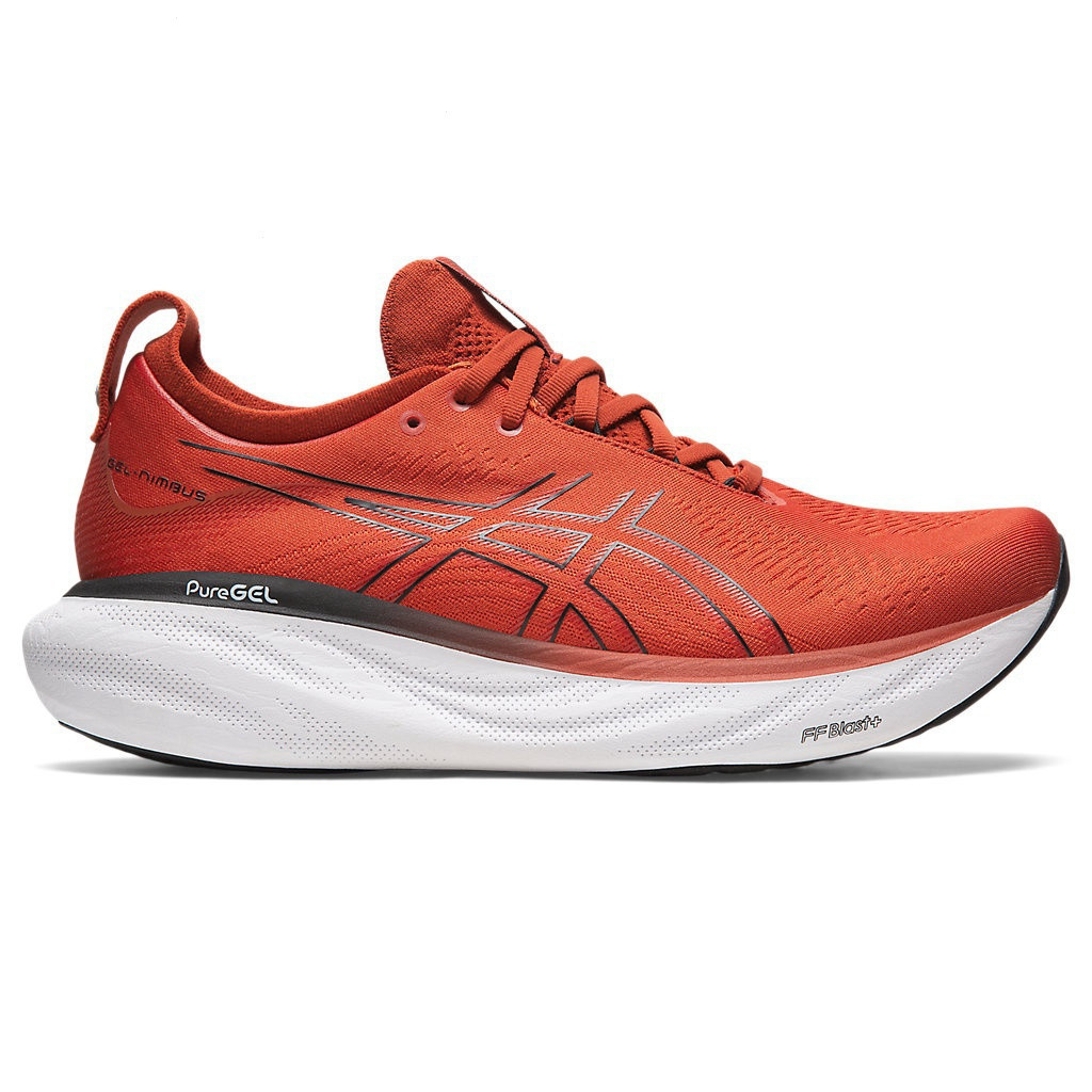 รองเท้าวิ่ง ASICS Gel Nimbus 25 สี Spice Latte/Black สำหรับผู้ชาย