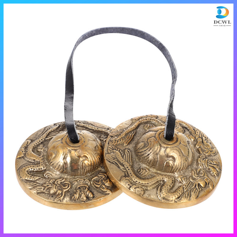 Handmade Cymbal Bell โยคะสมาธิ Cymbal Bell ที่ละเอียดอ่อนทองเหลือง Cymbal Bell chengdawl