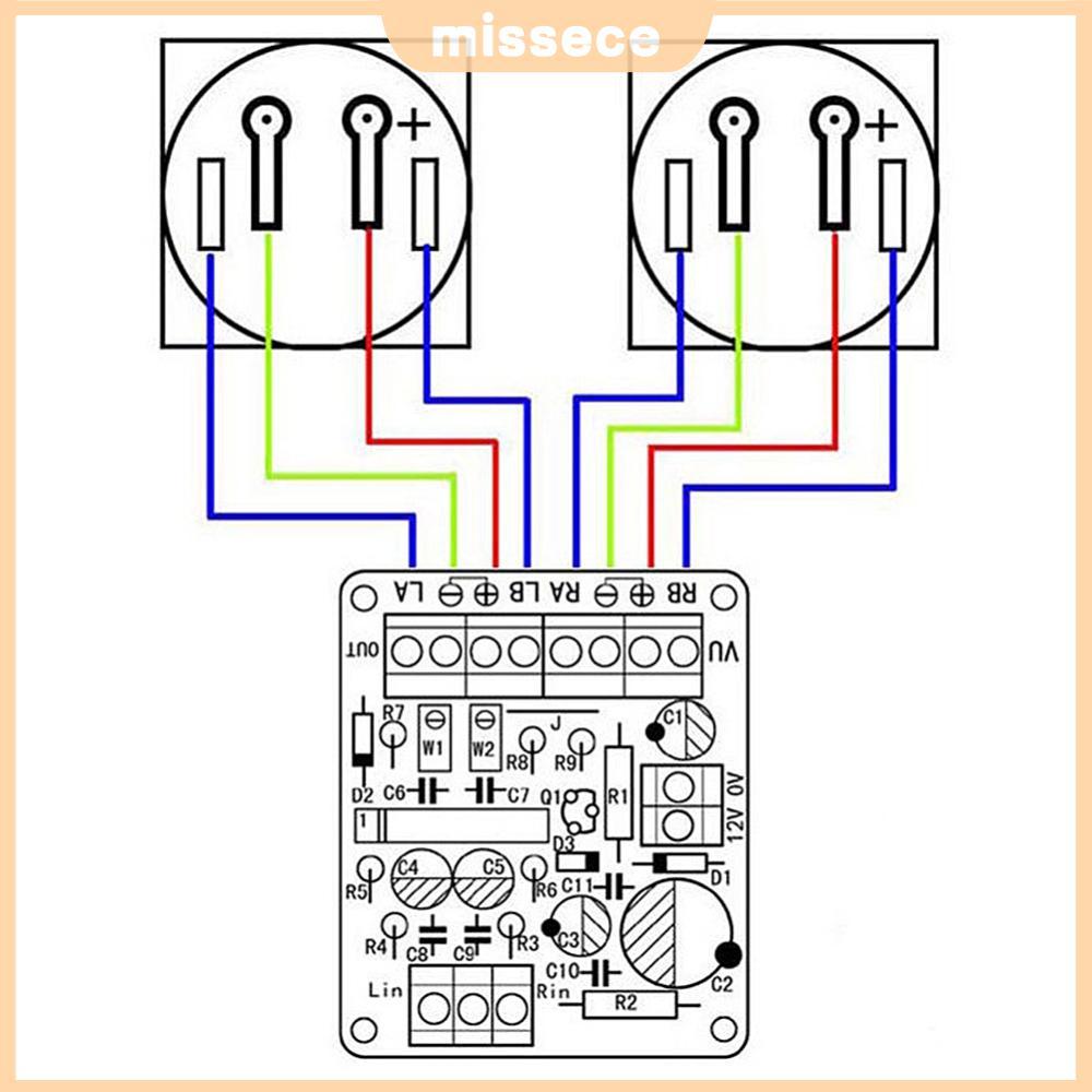500UA VU Panel Meter Warm Back Light Recording VU Meter Audio Level Amp [Missece.th]