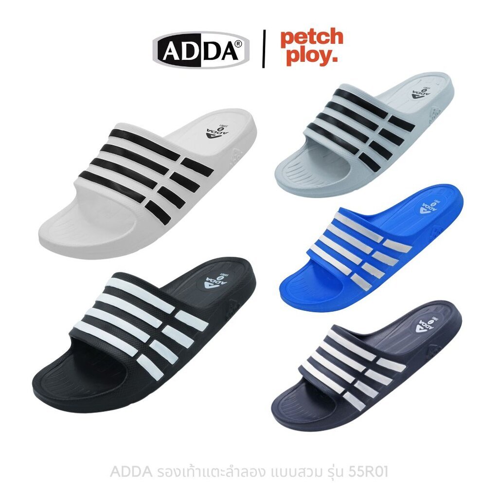 ADDA รองเท้าแตะแอดด้า ไซด์ใหญ่ เบอร์ 7-12 รุ่นขายดี 55R01-M1