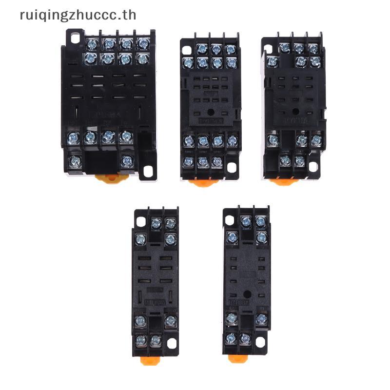 [ruiqingzhuccc] PYF08A PYF11A PYF14A PTF08A PTF14A ซ็อกเก็ตฐานรีเลย์ 8/11/14 Pin Mini Small Intermed