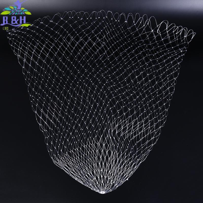 B&H ธ.ค.เครื่องมือตกปลาสายปลาสุทธิตาข่ายหลุมความลึกพับ Landing Dip Net 3 ขนาด {vn}