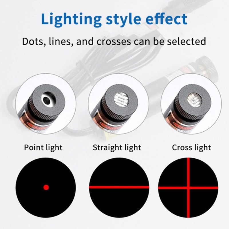 SWEET~ USB Powered Red Line Light Locator Red Line Light โปรเจคเตอร์สําหรับการจัดตําแหน่งตัดผ้าในร่ม