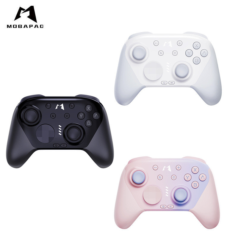 Mobapad CHITU 2 ตัวควบคุมบลูทูธพร้อมจอยสติ๊ก TMR สําหรับสวิตช์ NS 1/2 PC Android Gamepad อุปกรณ์เสริ