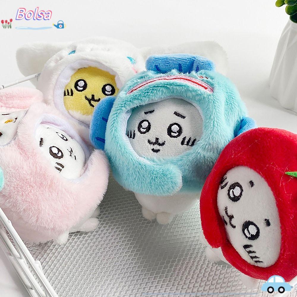 BOLSA Chikawa ตุ๊กตา, จี้ห้อยกระเป๋า Cinnamoroll หมวก Hachiware ตุ๊กตาตุ๊กตา, ประณีต Chikawa Hachiwa