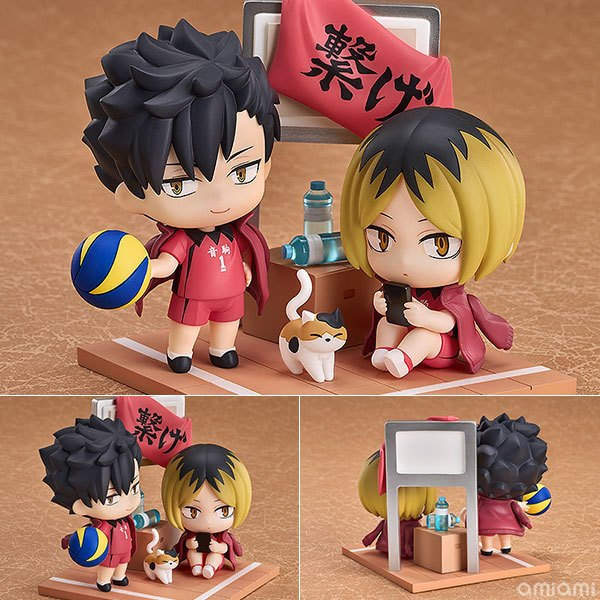 (📌PRE-ORDER) Qset+ Haikyuu!! Tetsuro Kuroo & Kenma Kozume Complete Figure Genuine