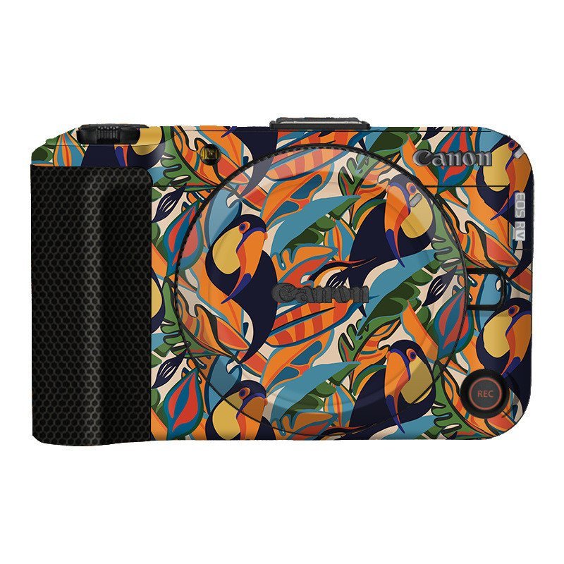 เหมาะสําหรับ Canon EOS r50v กล้องฟิล์มป้องกัน eos r50v สติกเกอร์รวมทุกอย่างการ์ตูน 3M