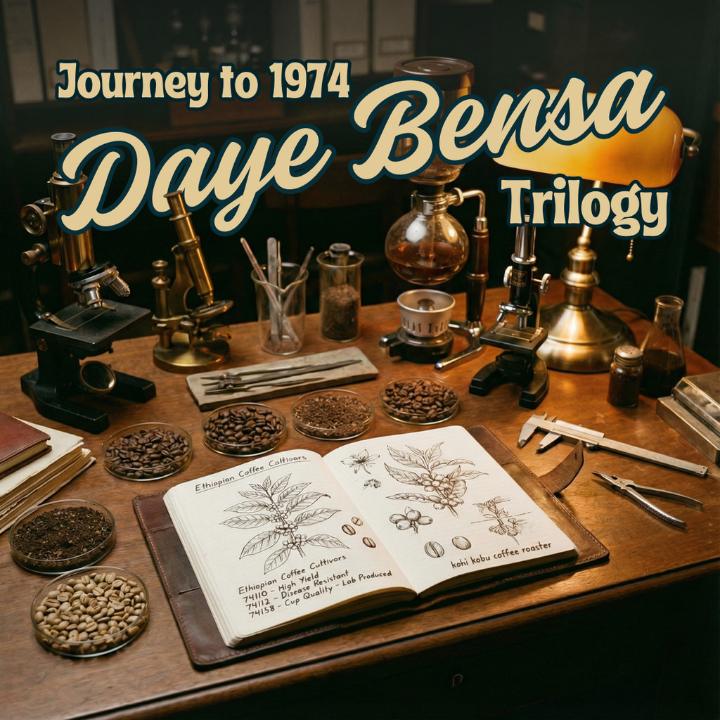 ✨ Journey to 1974 : The Daye Bensa Trilogy | Ethiopia COE Farm | เมล็ดกาแฟคั่วเอธิโอเปียสายพันธุ์หายาก คั่วสดใหม่