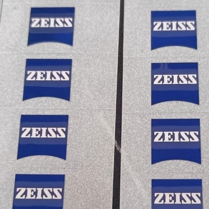 TB Spot Goods#Carl Zeiss logo Sticker ZEIZZ Little Blue Logo Huawei Xiaomi Phone Camera DSLR Lens Cap Sticker11TT ราคา ถูกที่สุด ดีลบีเคเค แกลเลอรีภาพที่ 3