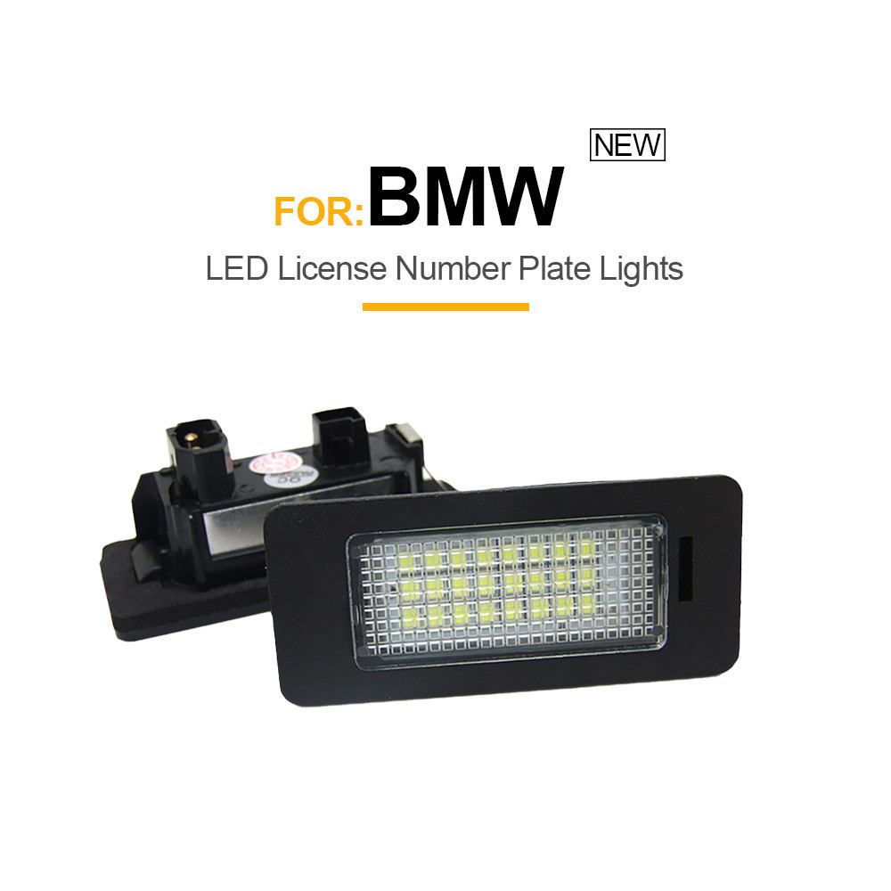 ไฟป้ายทะเบียน LED รถยนต์เหมาะสําหรับ BMW/E39E46 รถเปิดประทุนรถไฟท้ายป้ายทะเบียนไฟคุณภาพสูงผลิตภัณฑ์โ