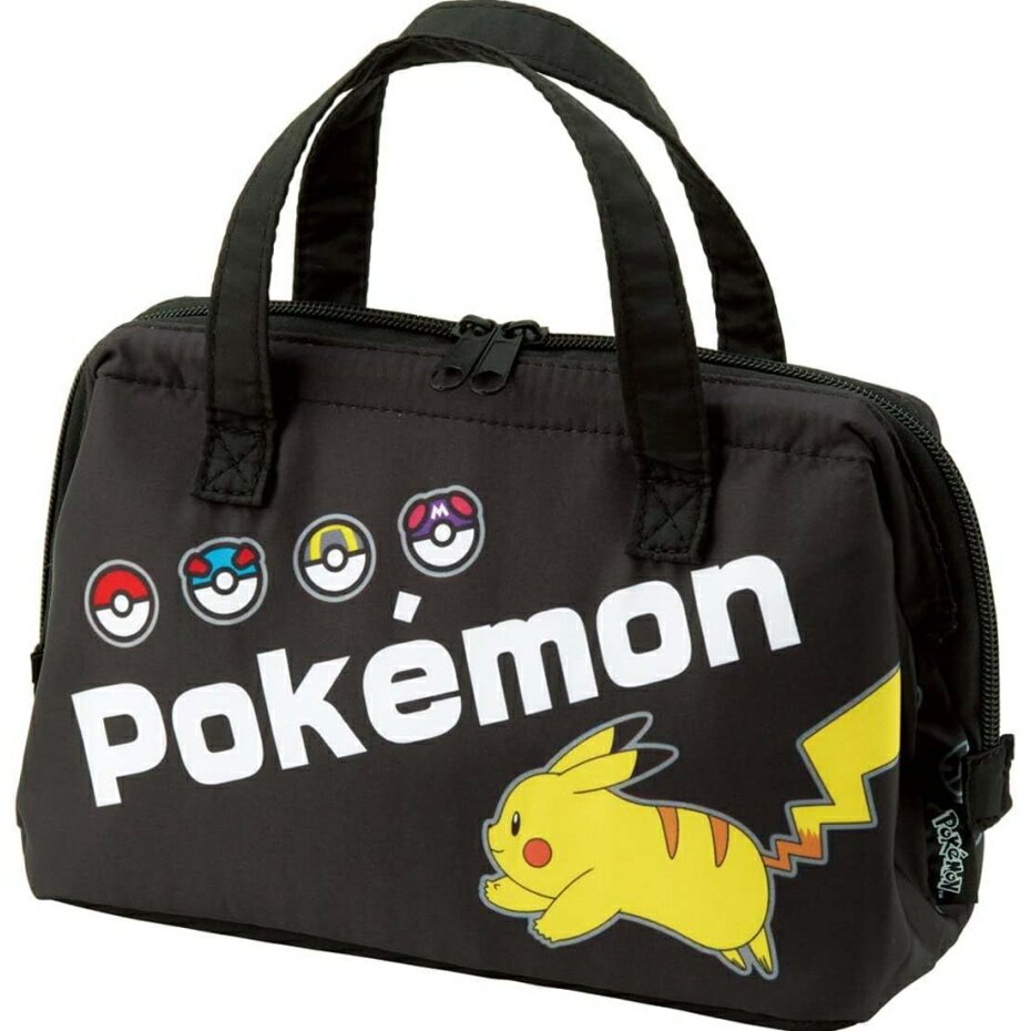 ⭐ Skater Insulated Lunch Bag – Clasp Style (Pokémon) KGA1-A