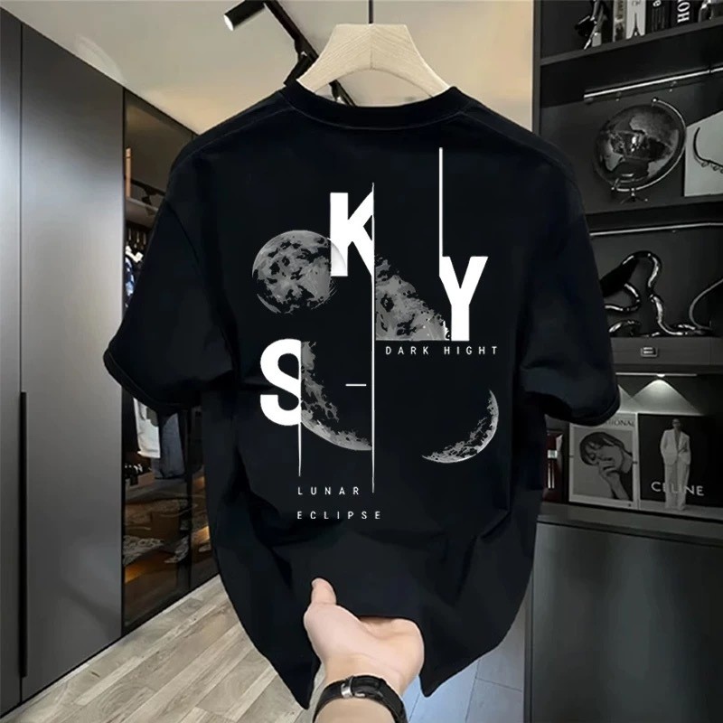 YOU-T🐆เสื้อแฟชั่น ใส่สบาย เสื้อยืดแขนสั้น ลาย เสื้อ