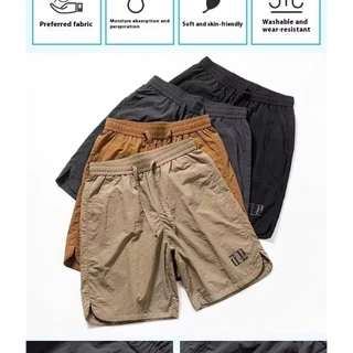 แฟชั่นการพิมพ์ตัวอักษรห้าส่วนสั้นกางเกงสไตล์ถนน, M-3XL