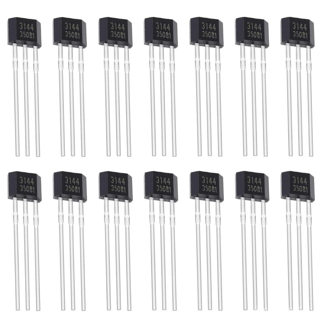 20Pcs A3144 3144 Hall Effect Sensor OH3144 AH3144E 3Pins Magnetic Detector