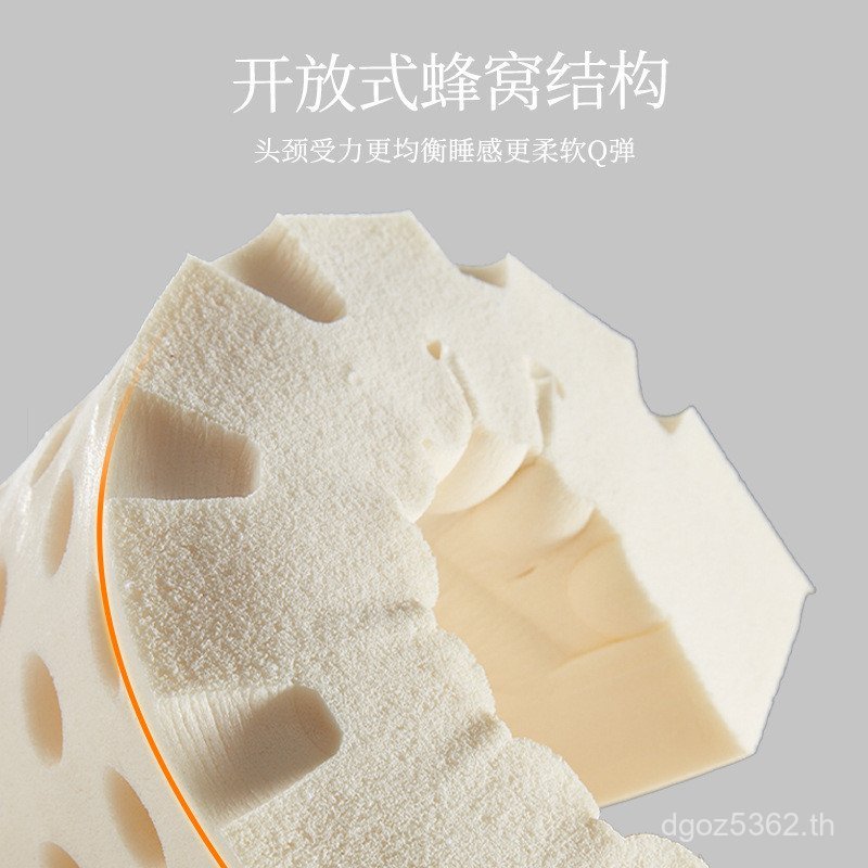 นวดเดี่ยวขายส่งหมอนกระดูกสันหลังส่วนคอ Trale หมอนยางพารา E0PB Anti-Mite หมอนรองคอธรรมชาติหมอน Core 9