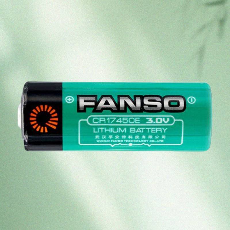 FANSO CR17450 CR17450E แบตเตอรี่ลิเธียม 3V เหมาะสําหรับเครื่องวัดน้ําอัจฉริยะ Flowmeter แบตเตอรี่สัญ