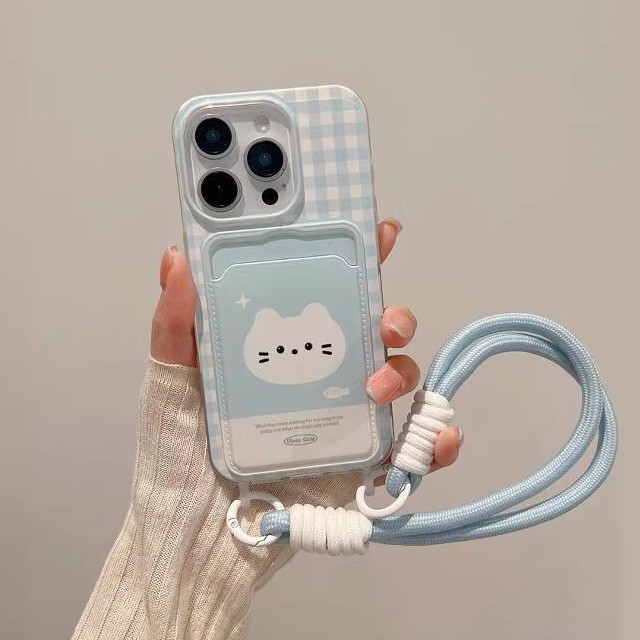 เคส iqoo 13 เคส iqoo 12 เคสโทรศัพท์แมวน่ารัก กันกระแทกสำหรับ iPhone และ Android