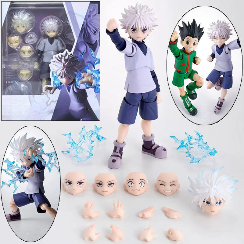SHFiguarts HUNTERHUNTER Action Figure Killua Zoldyck SHF รุ่น Movable Figure ของเล่นสะสมของขวัญ