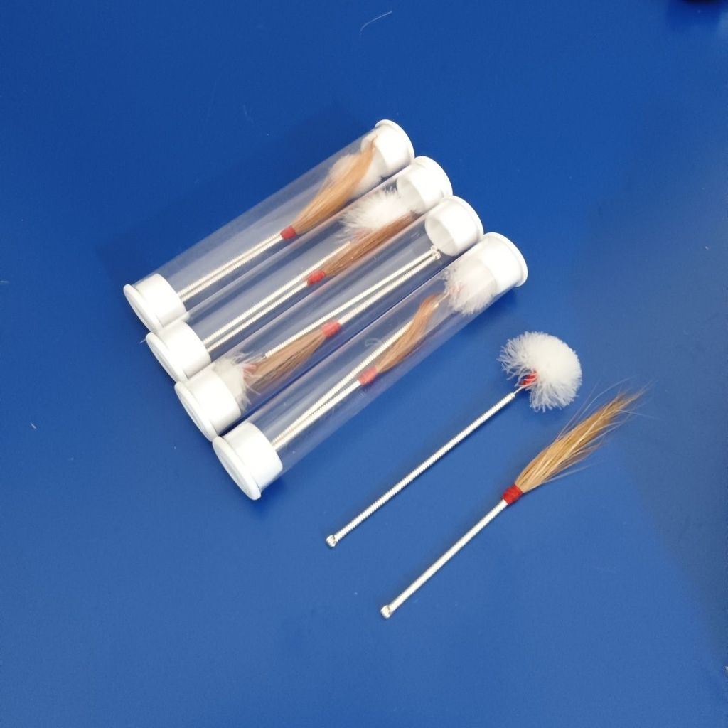 New Product#[Durable Quality]Electric Ear Cleaning Tool Accessories Mini Silver Needle Goose Feather