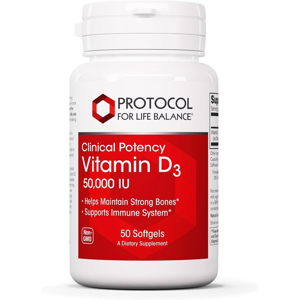 โปรโตคอลวิตามินดี350000IU-Immune Support สุขภาพฟัน-50 แคปซูลนิ่ม