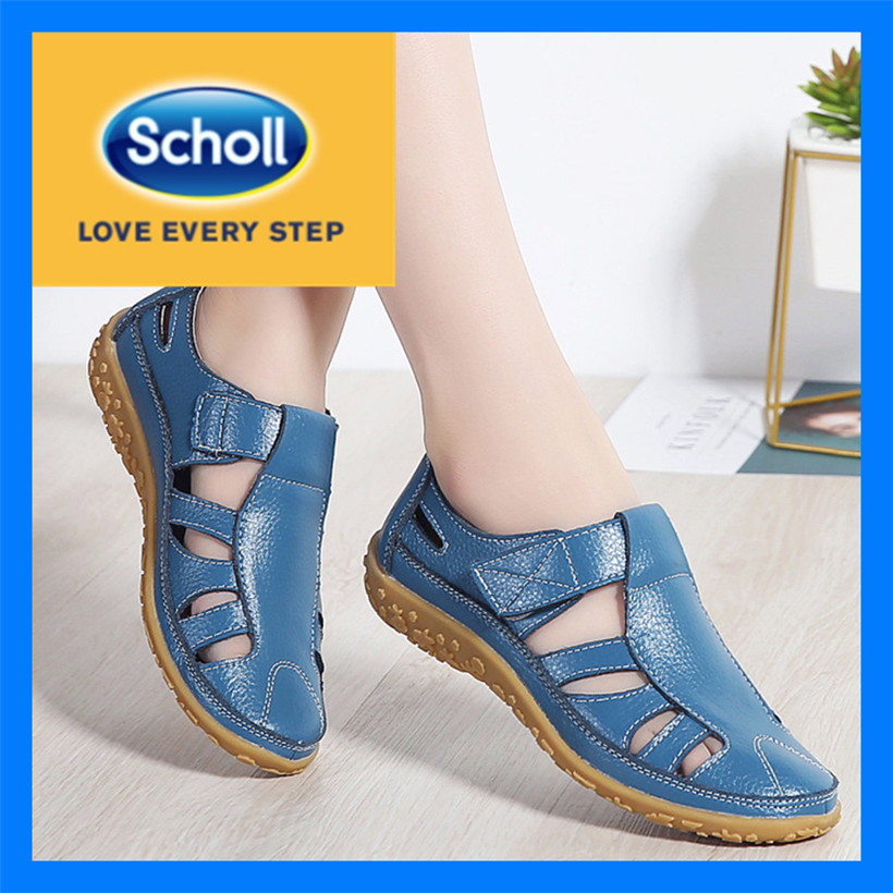 scholl women shoes Women's scholl leather shoes sandal scholl ladies shoes kasut scholl women slippe