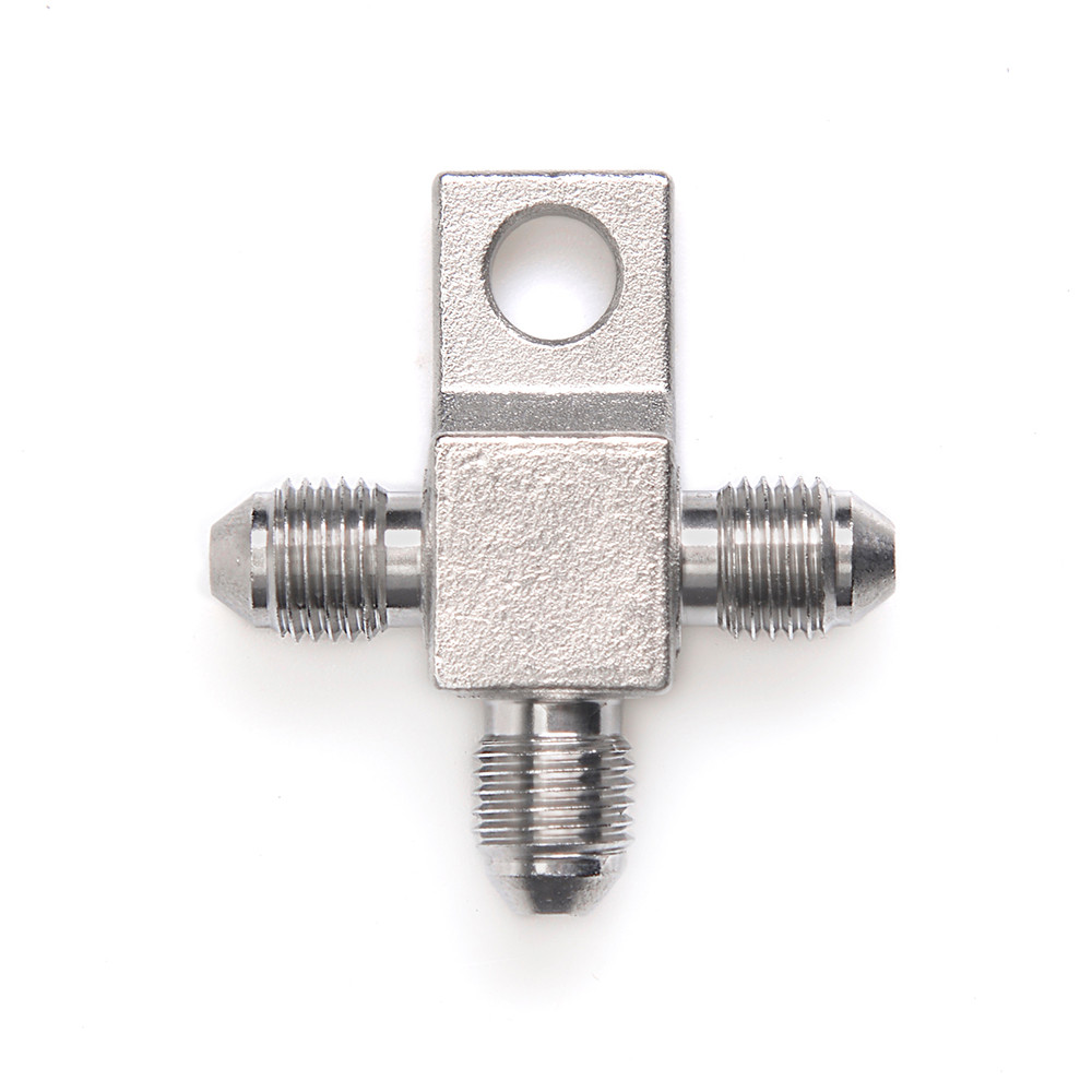 MP 1PC สแตนเลส 304 MYF AN3 to AN3 to AN3 เบรคปลายท่อรถ FITTING