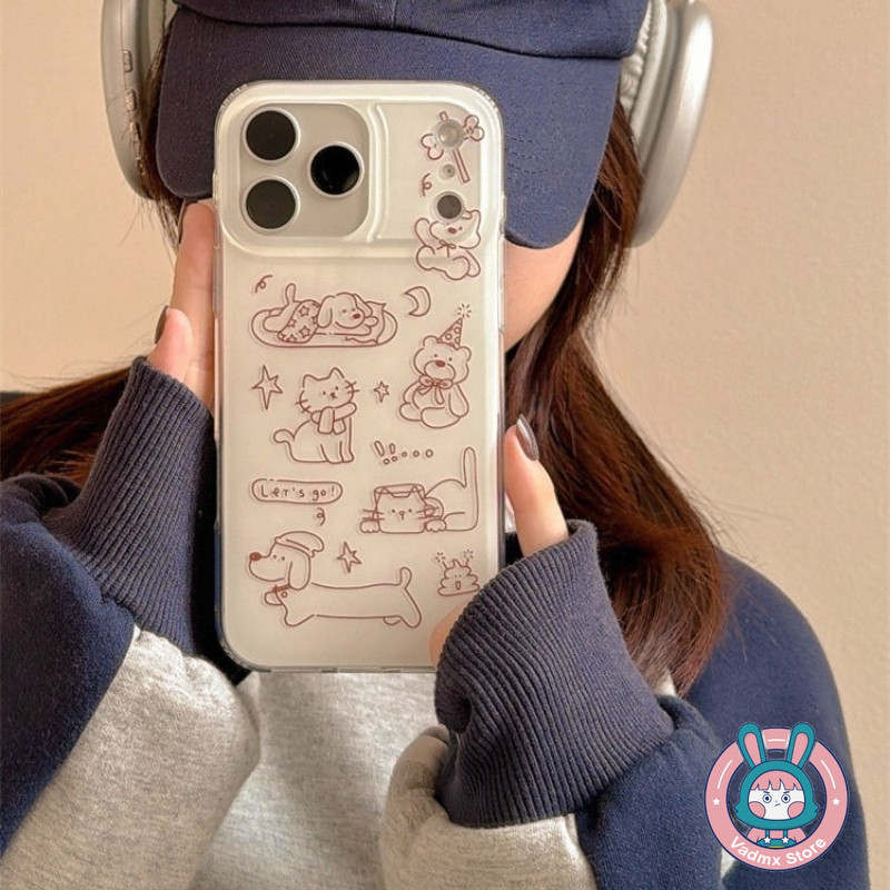 น่ารักสุนัขแมวเคสโทรศัพท์สําหรับRealme V70 V70s V60 Q3 P1 Pro V50 V50s V23 V23i V13 Q5i Q3s Q3t Q3i 