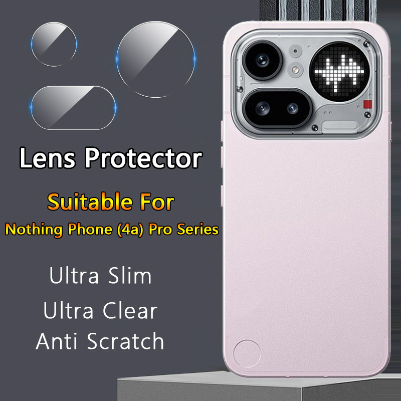 2-6Pack เลนส์สําหรับ Nothing CMF โทรศัพท์ 4a 3a 2a 1 Plus Pro Series Ultra Clear Slim Soft FET ฟิล์ม Anti Scratch กลับกล้องเลนส์ฝาครอบ Guard - ไม่ใช่กระจกนิรภัย