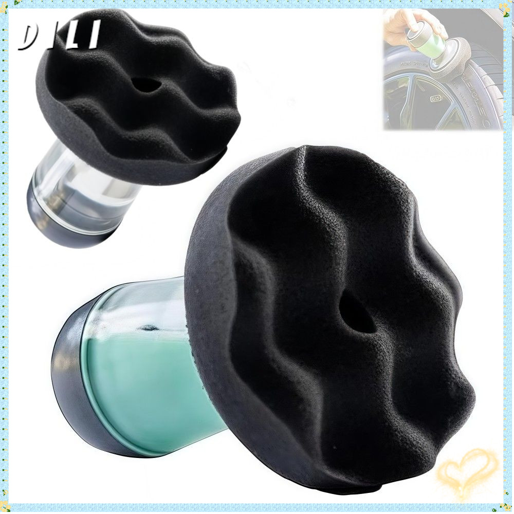 CODDILI Car Tyre Flow Dressing Applicator, No-Drip Portable Tyre Shine Applicator, นํากลับมาใช้ใหม่ท