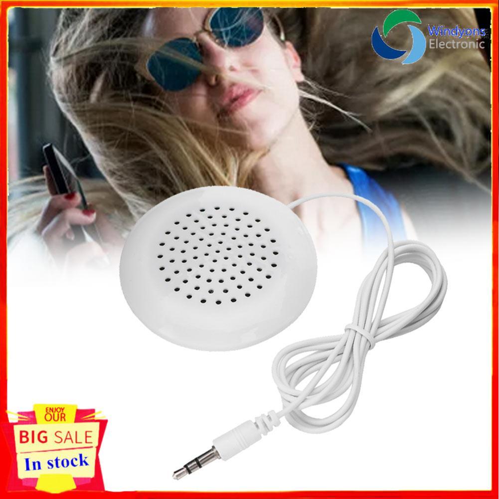 Windyons Vbest life ลำโพงพกพาใหม่ DIY ใต้หมอน 3.5 มม. มินิสเตอริโอสำหรับ MP3 โทรศัพท์ CD
