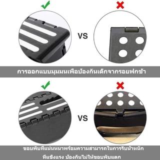 [คลังสินค้าพร้อม] บันไดขั้นบันไดกลางแจ้งกันลื่นผู้สูงอายุเสริมบันไดครึ่งขั้นตอนพับสตูลขั้นบันไดพลาสติกแบบพกพาผู้สูงอายุบ