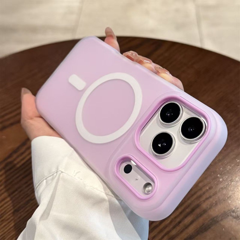 2 in 1 Magnetic Charging Anti-scratch Soft Case สําหรับ iPhone 11 12 13 14 15 16 17 Pro Max 14 15 Pl