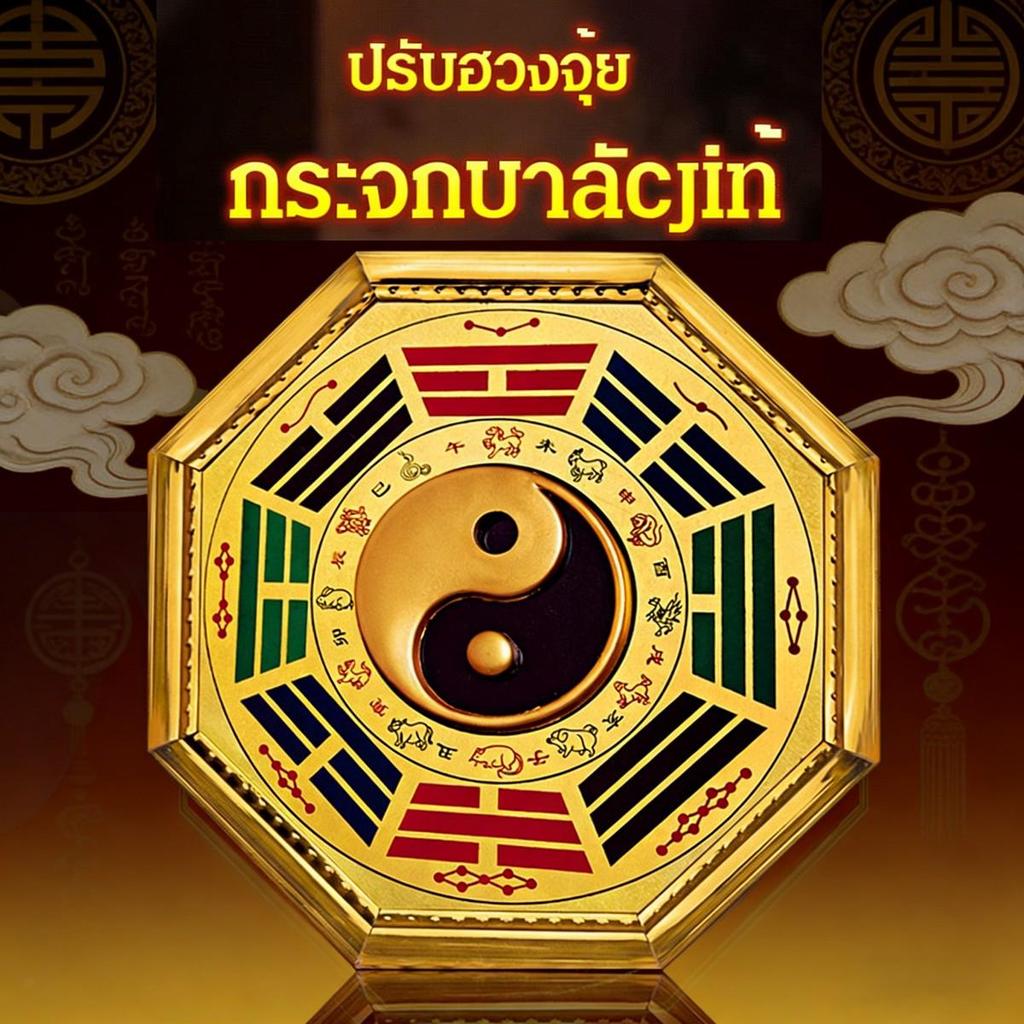กระจกแปดเหลี่ยม ยันต์แปดทิศ กระจกนูน กระจกเว้า แก้ฮวงจุ้ย สะท้อนพลังด้านลบ เสริมดวงชะตา ปัดเป่าเคล็ด