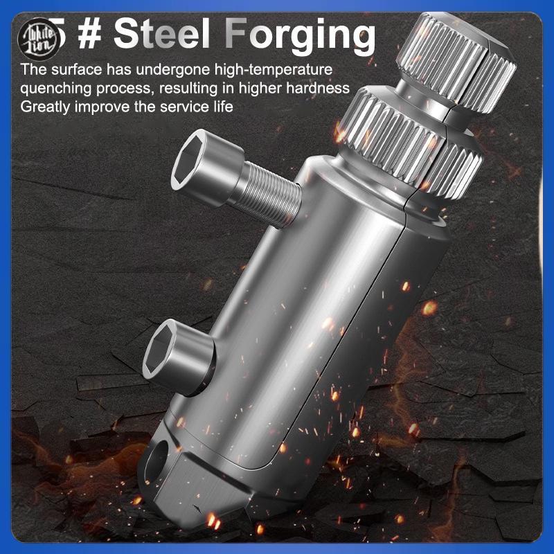 WL| Universal Faucet Broken Wire Extractor Damaged Screw Extractor Remover Wire Stripped Screw Extra