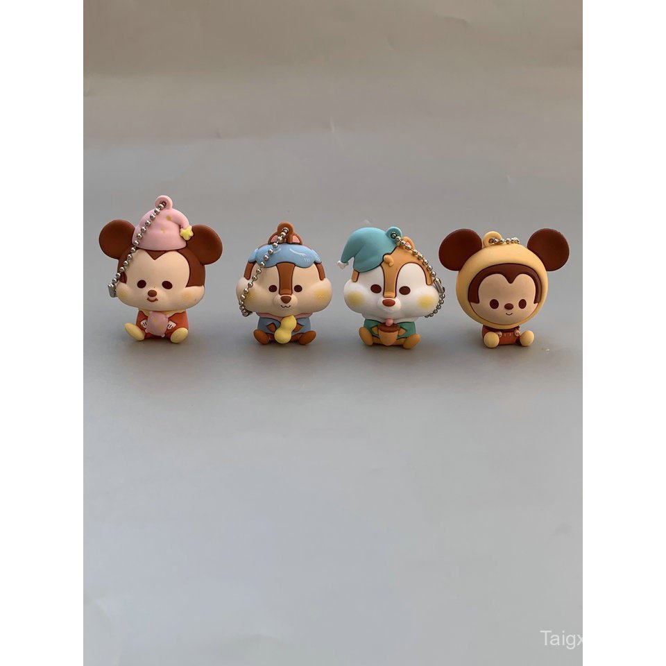 Bulk Minnie Chip n Dale Series ชุดนอนผลไม้ Theme จี้กระเป๋าจี้พวงกุญแจ