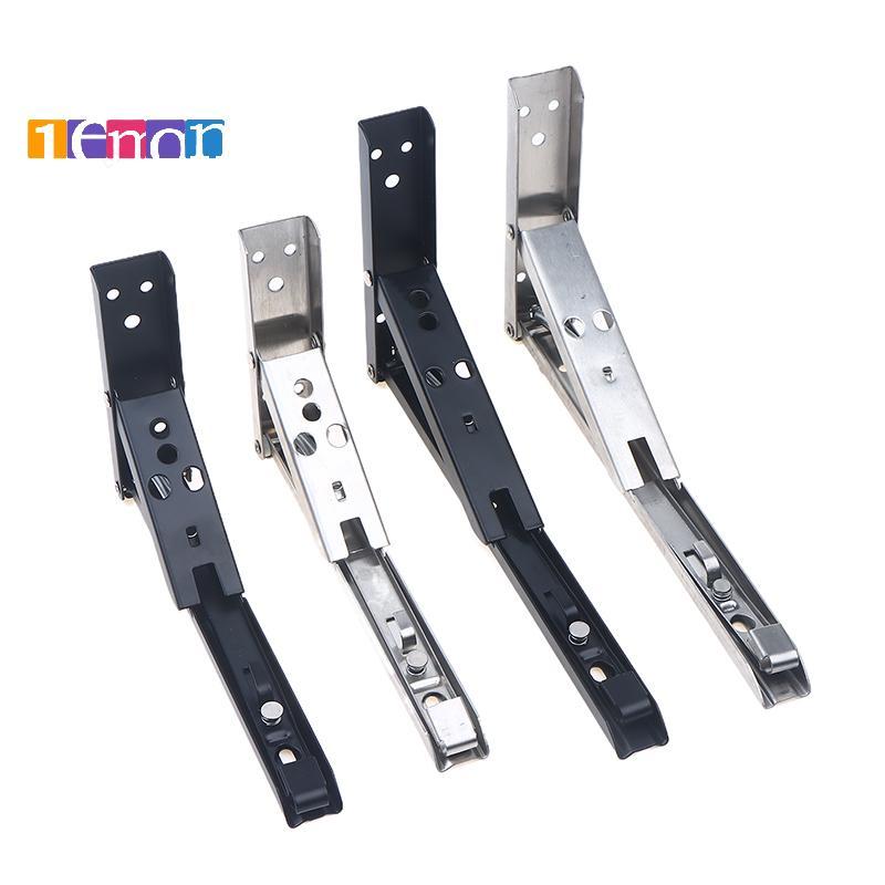 [Lemon] 8 "-14" ชั้นวางของแบบพับได้ Braet Heavy Duty ชั้นวางแบบพับได้ผู้ถือฮาร์ดแวร์สําหรับโต๊ะทํางา