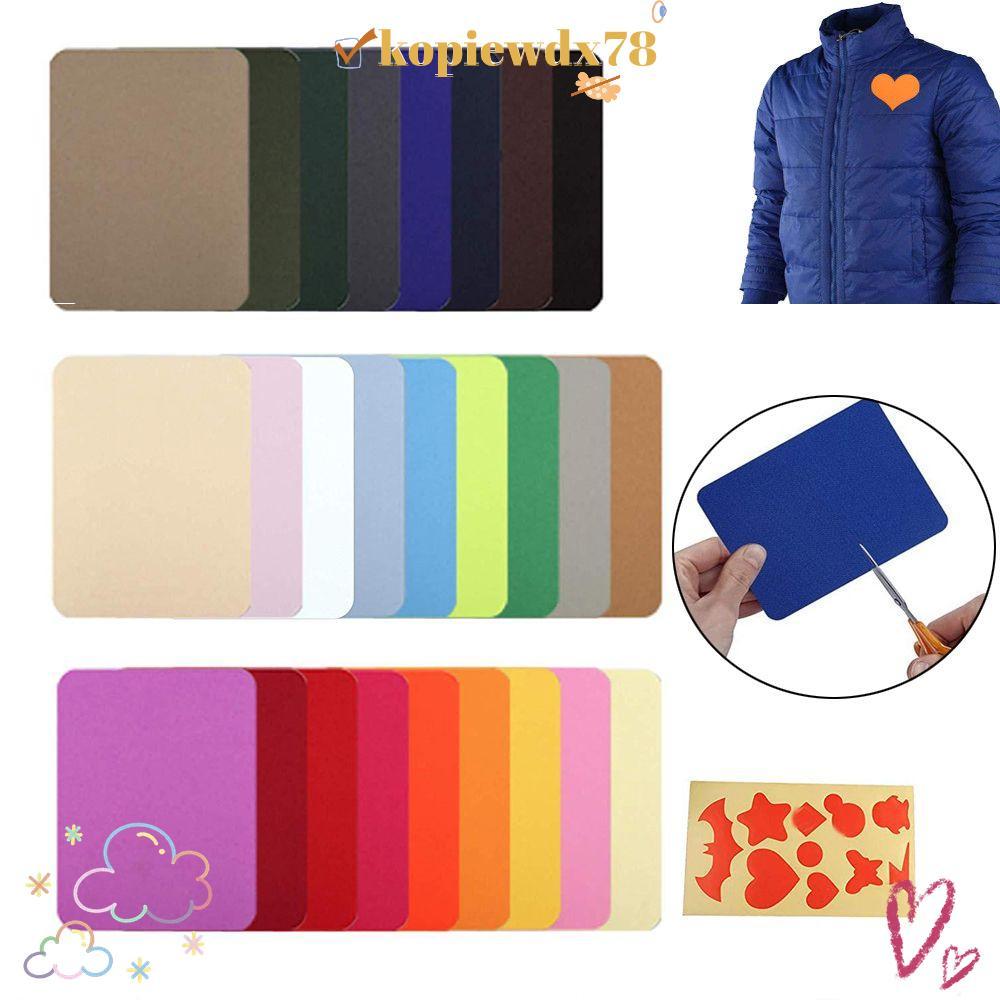 KOPIEWDX Self Adhesive Patch Thermal Transfer Sewing-on Route Iron-on Fabric