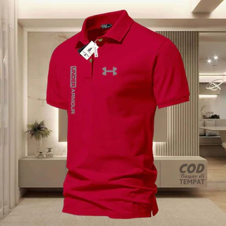 เสื้อยืดแขนสั้น Distro Polo แบบ culirt พร้อมโลโก้ข้างซ้าย R0020