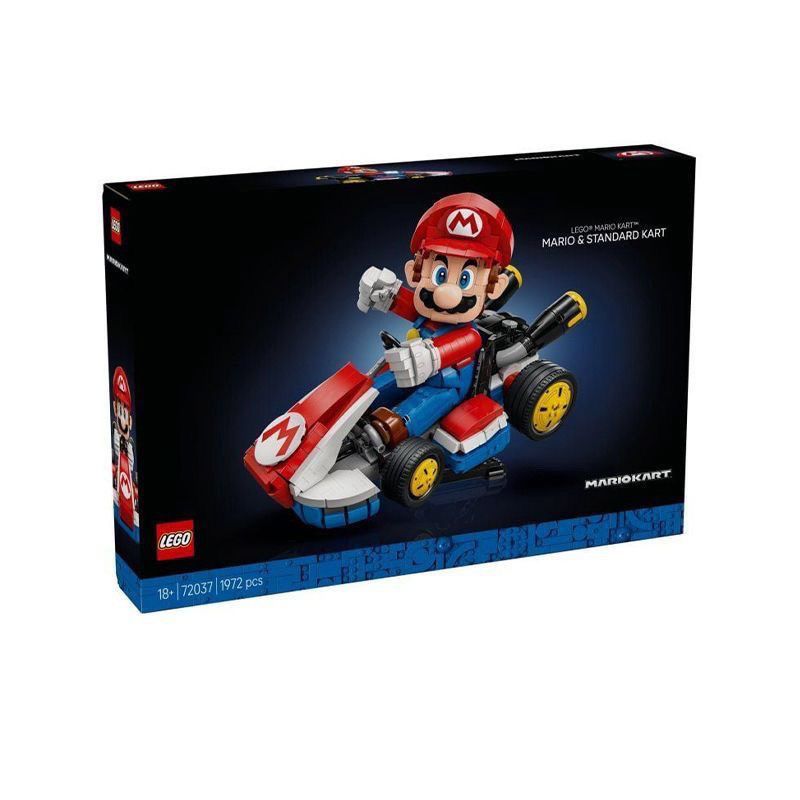 [LEGO LEGO 72037] Mario Series Mario Kart บล็อกตัวต่อสําหรับเด็ก 72037 LEGO
