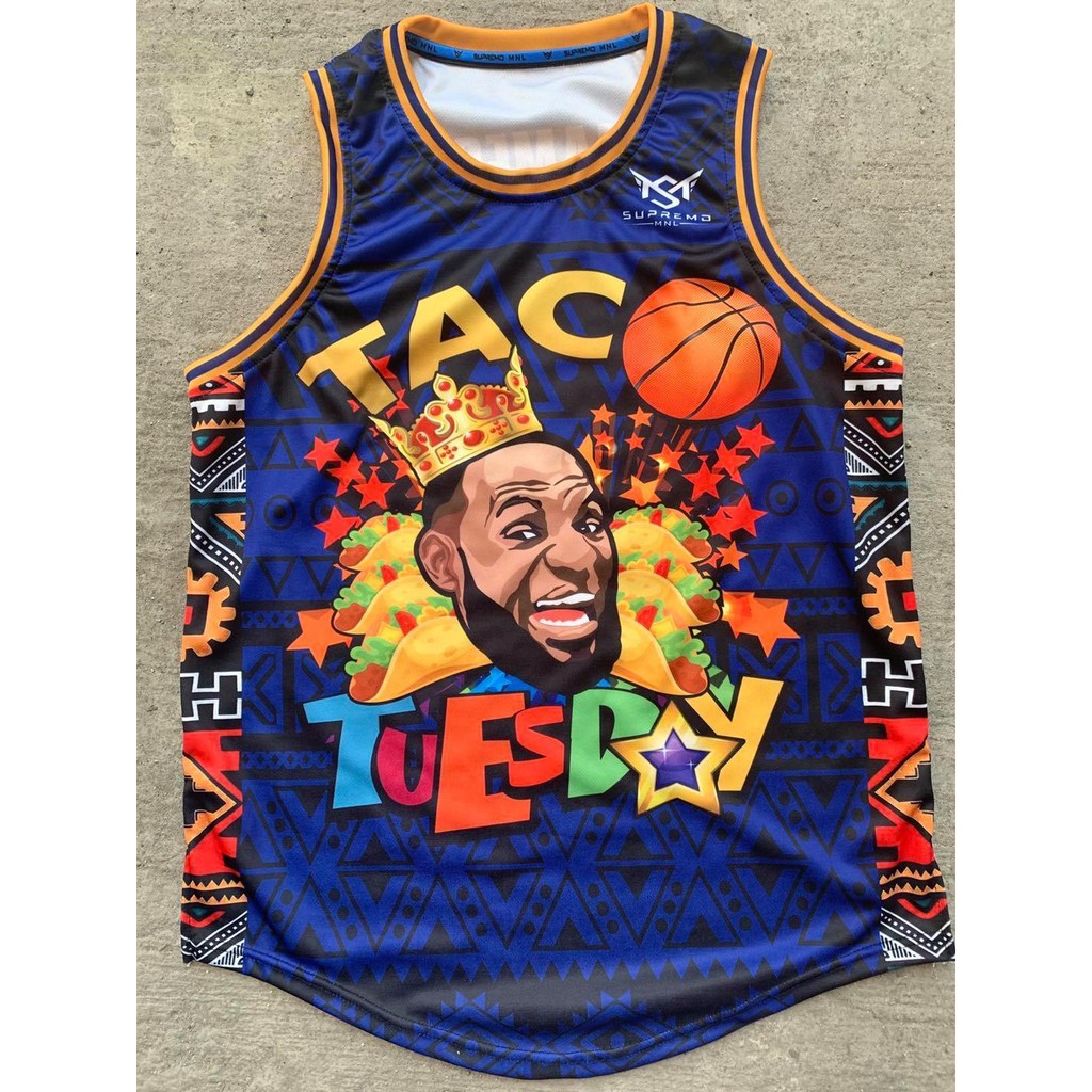 Supremo MNL - เสื้อ Lebron James Taco วันอังคาร Full Sublimation