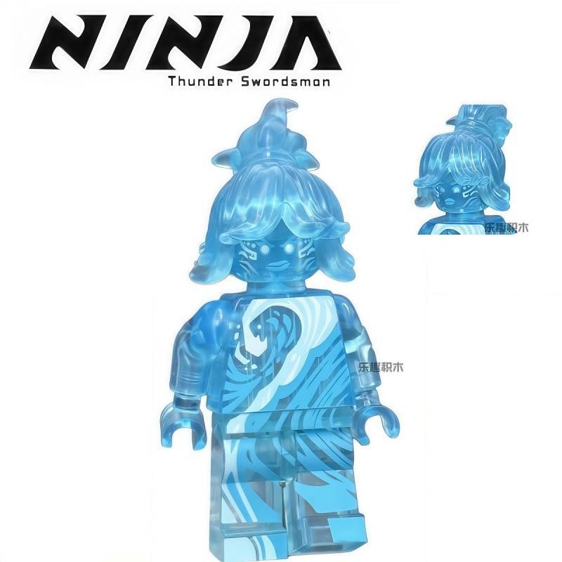 2026 New Ocean Niya Ninjago Building Blocks Doll Water System Burst Niya Smoke Leg anFB